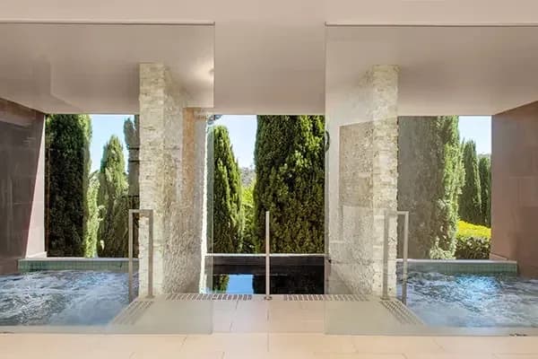 The Mineral Spa setting