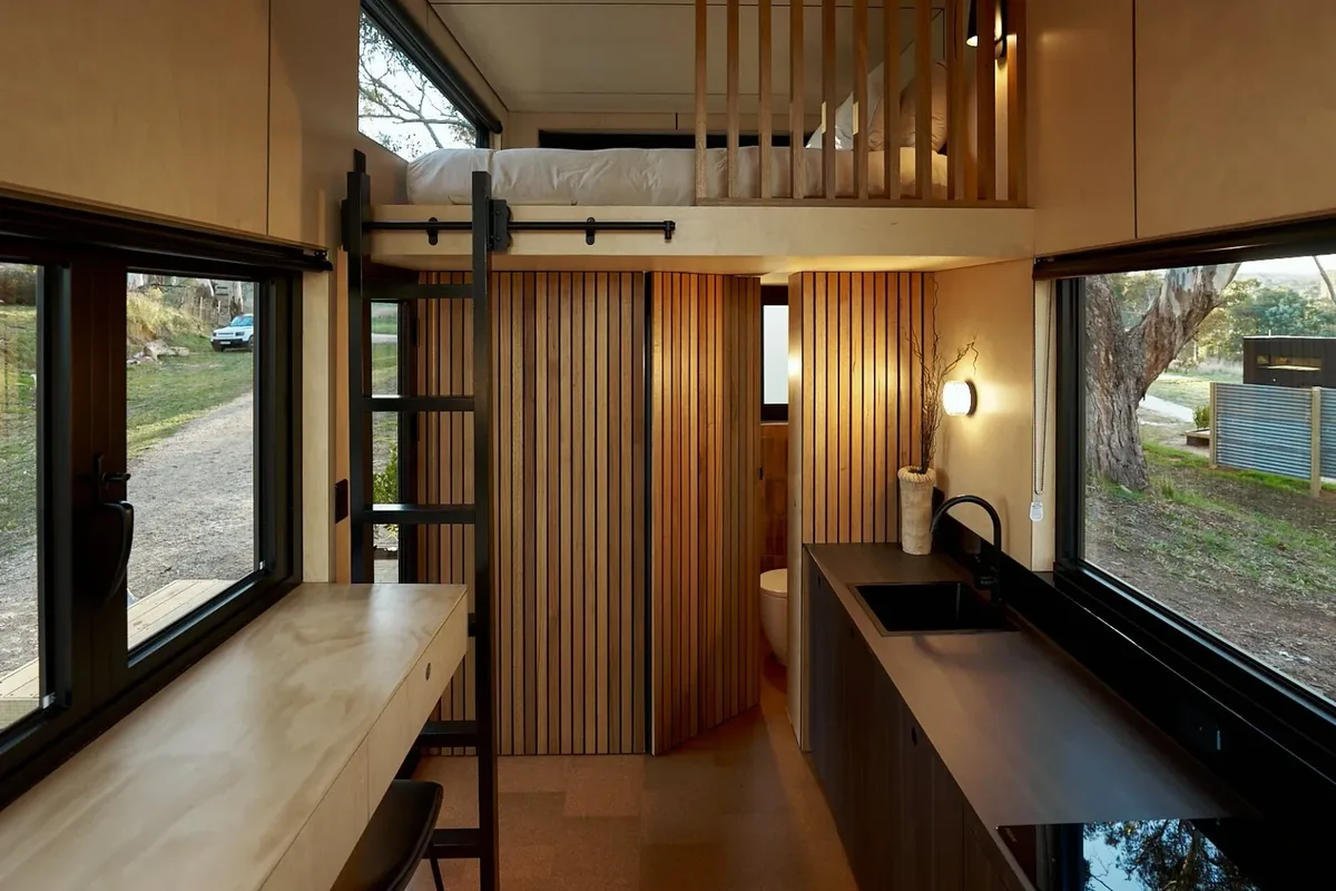 Nestled Cabins setting