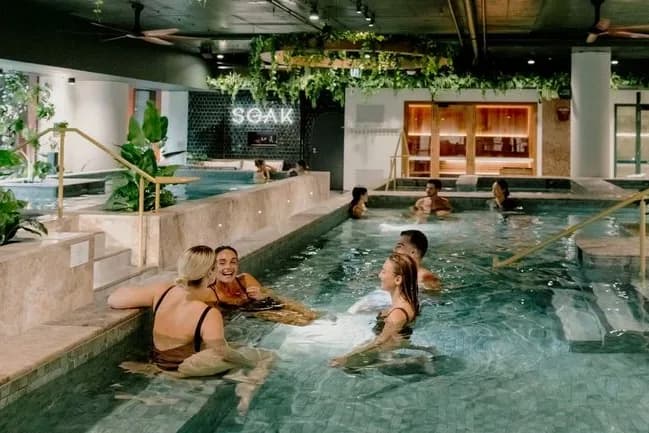 Soak Bathhouse Alexandria setting