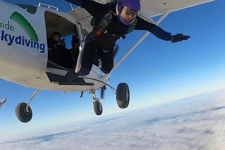 Adelaide Skydiving Centre McLaren Vale Tandem Skydive setting