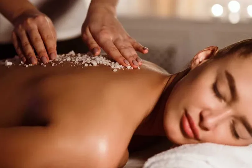 Salty Kisses Salt Therapy & Day Spa setting