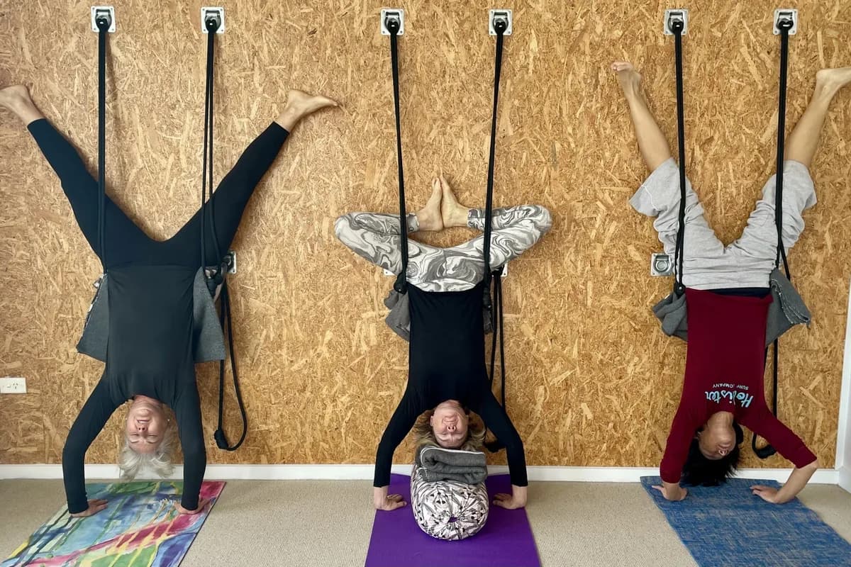 Unfold Yoga + Wellbeing Studio setting