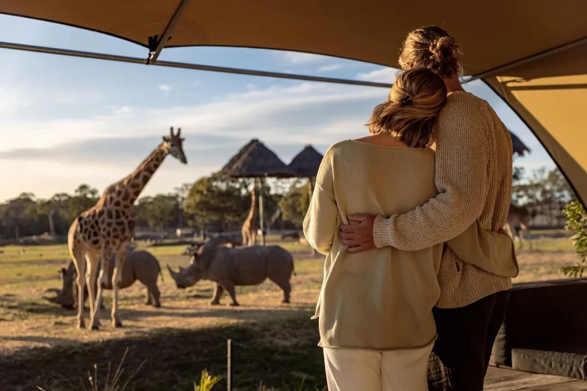 Wildlife Retreat at Taronga setting