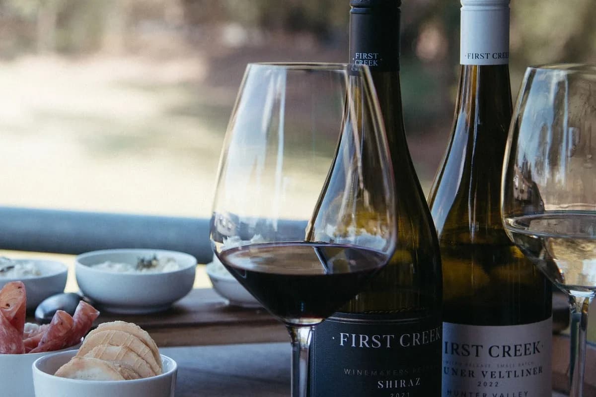First Creek Wines setting