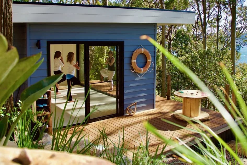 Paradise Yoga setting