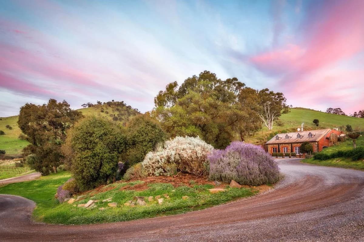 Bethany Wines Cellar Door setting