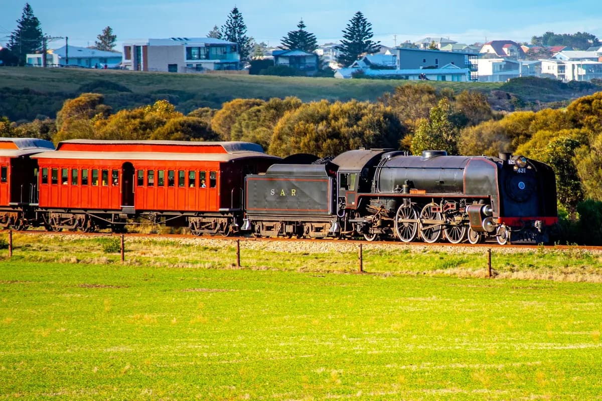 Cockle Train heritage railway experience setting
