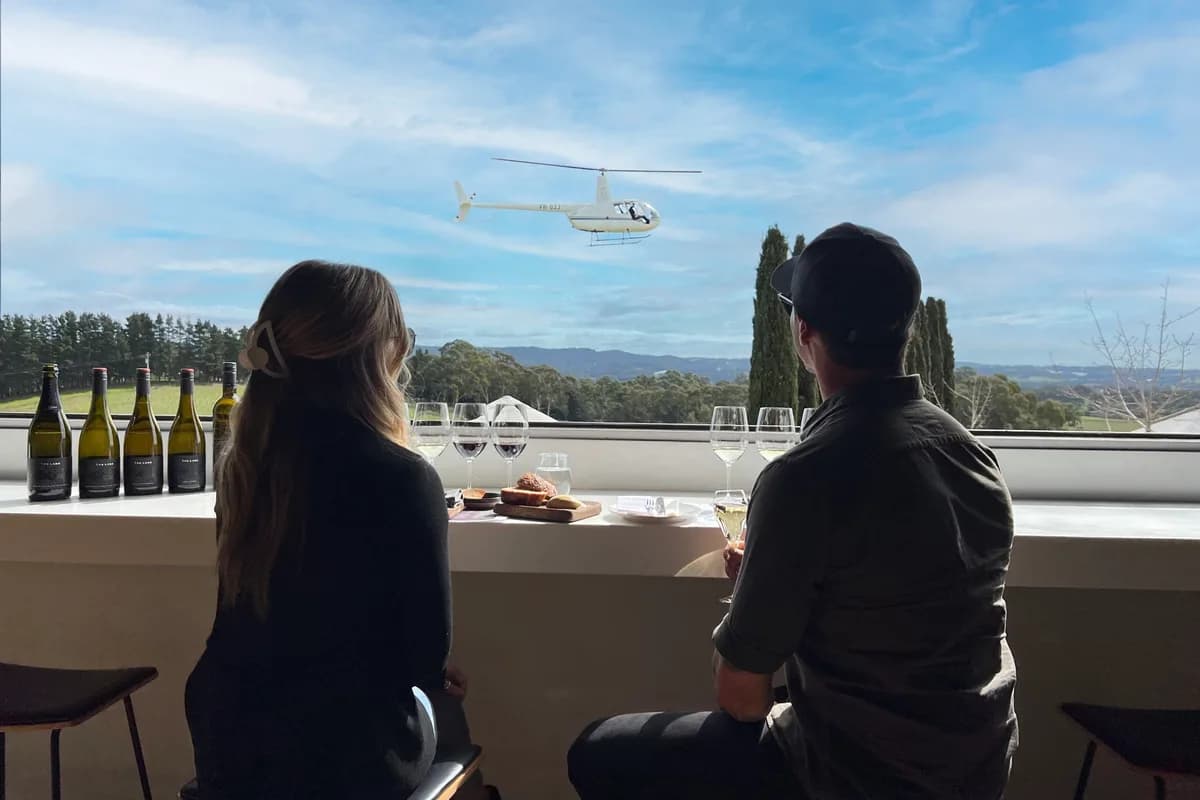 Adelaide Hills Scenic Flight with South Australian Helicopters setting